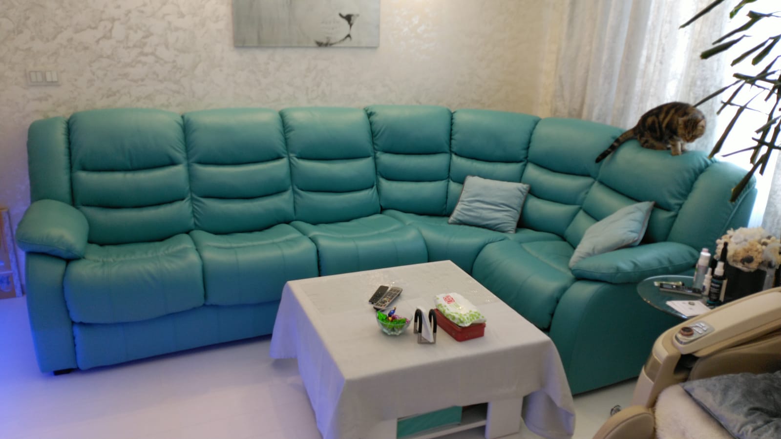 Перетяжка дивана на дому. Ефимовский