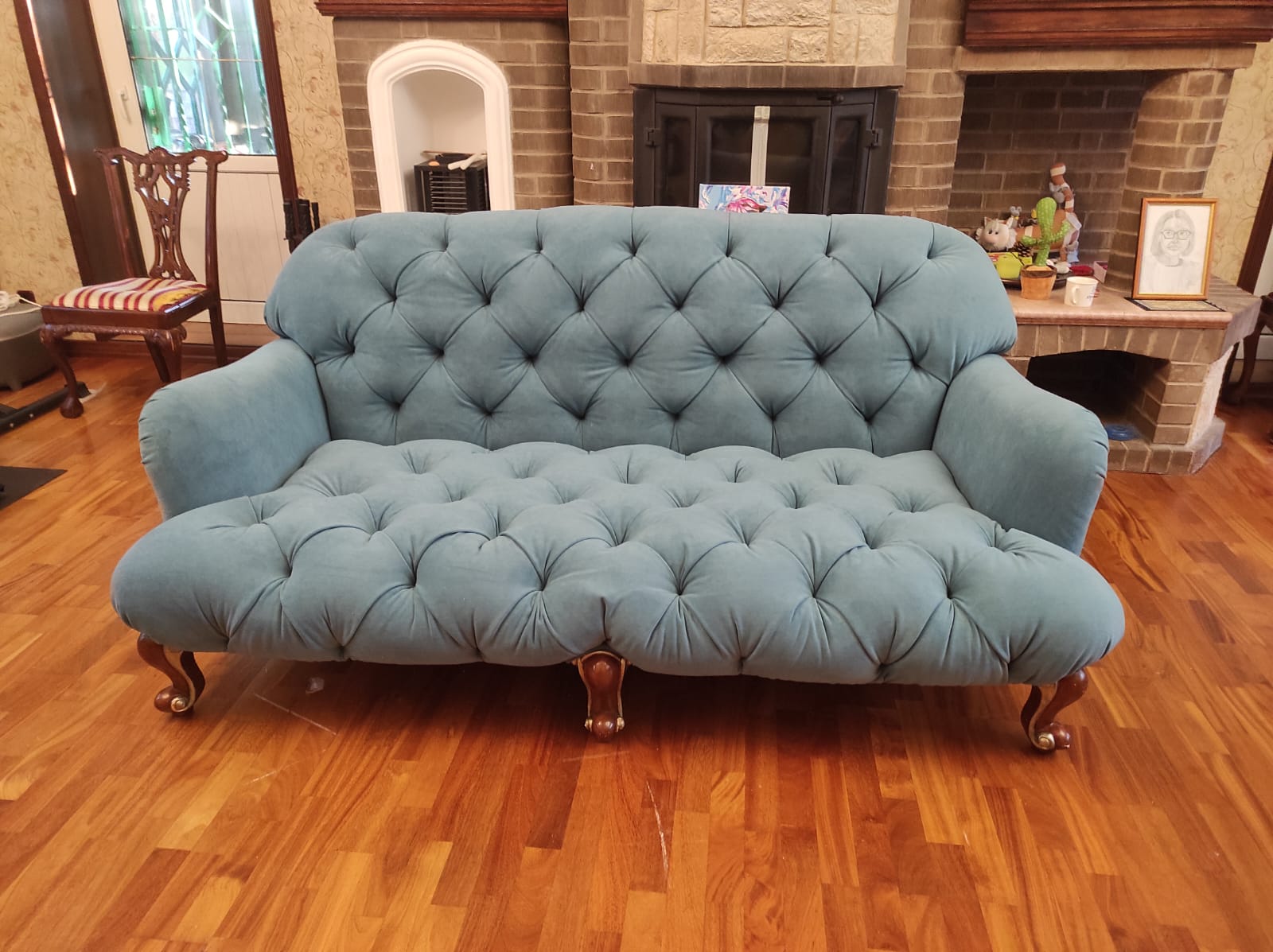 Обивка дивана. Ефимовский